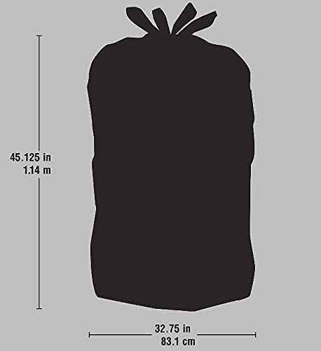 42 Gallon 40 Bags 2 Mil Contractor Bags V776