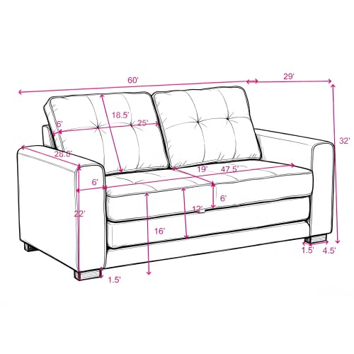 Convertible Futon Sofa Bed D694