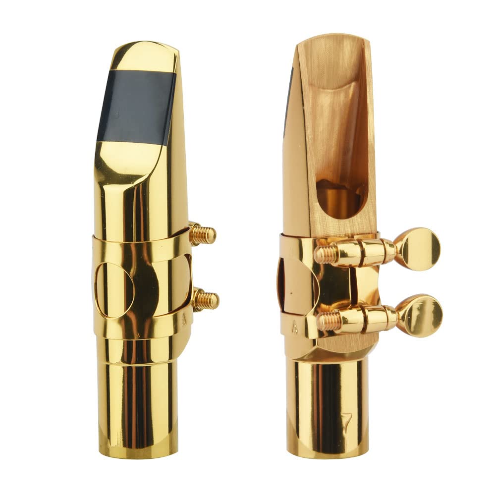 Eb Alto Saxophone Mouthpiece with Cap & Ligatures V888