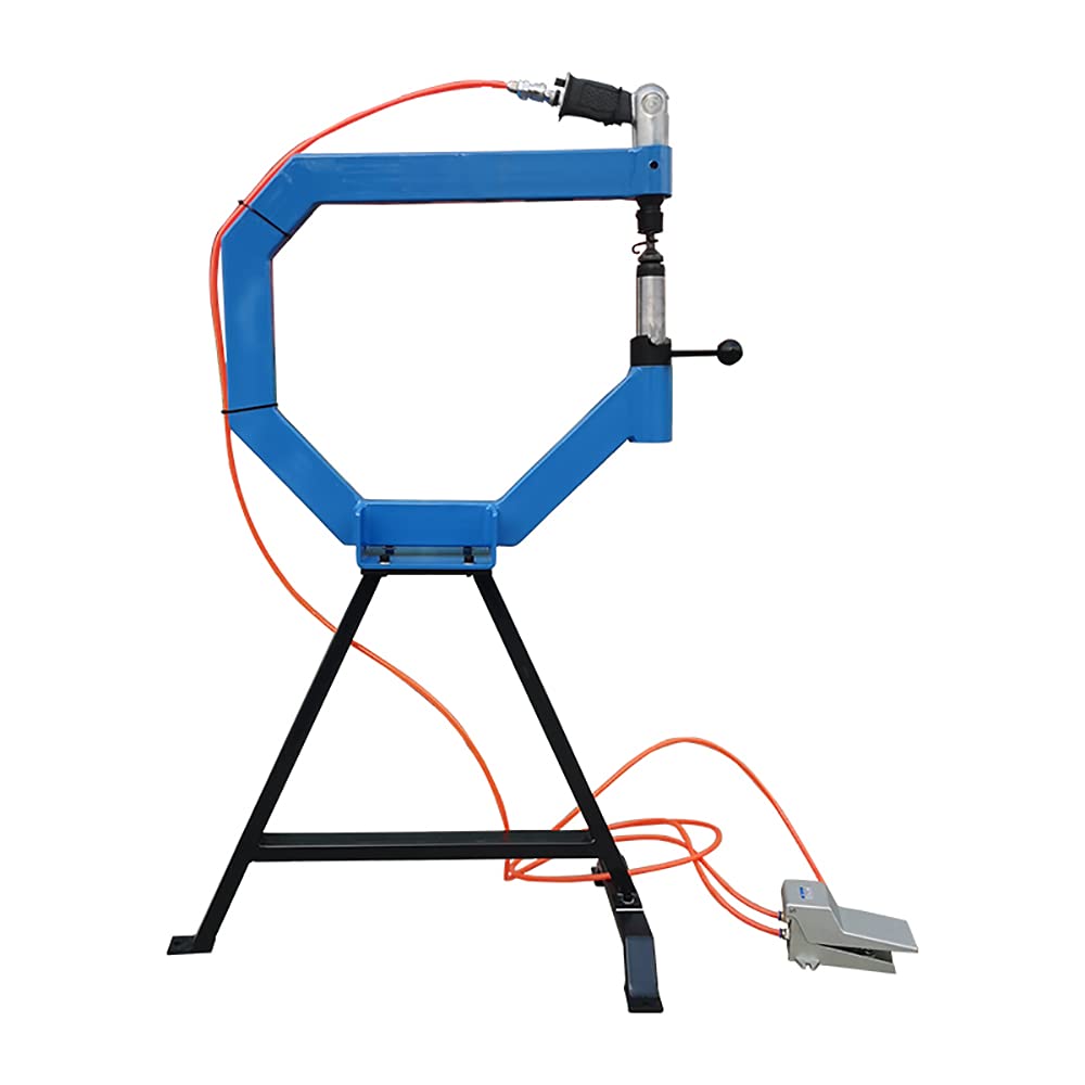 4" Pneumatic Planishing Hammer with Cast-Iron Stand & Pedal T73616
