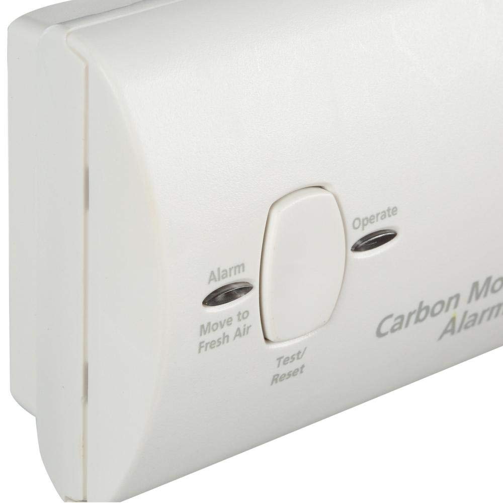 Carbon Monoxide Detector, Battery Powered CO Alarm G30810