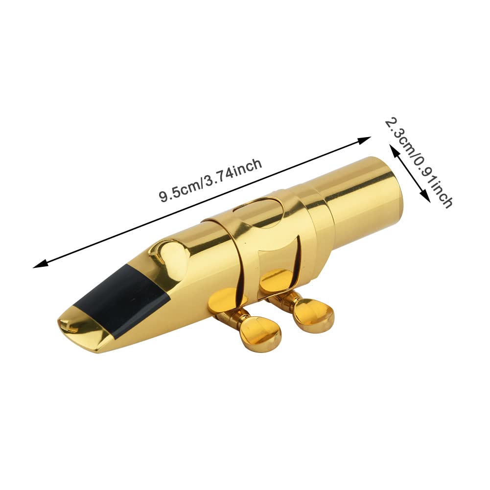 Eb Alto Saxophone Mouthpiece with Cap & Ligatures V888