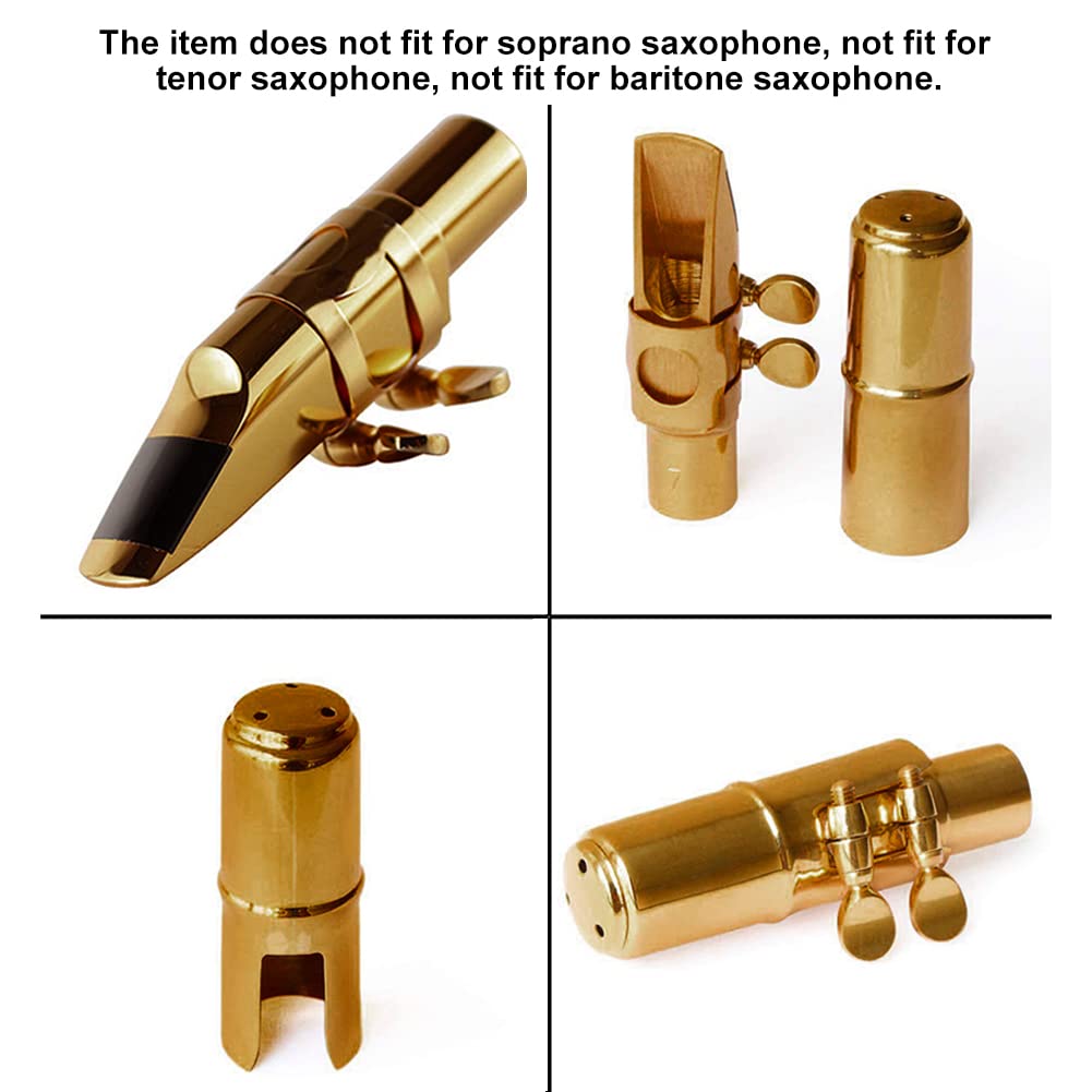 Eb Alto Saxophone Mouthpiece with Cap & Ligatures V888