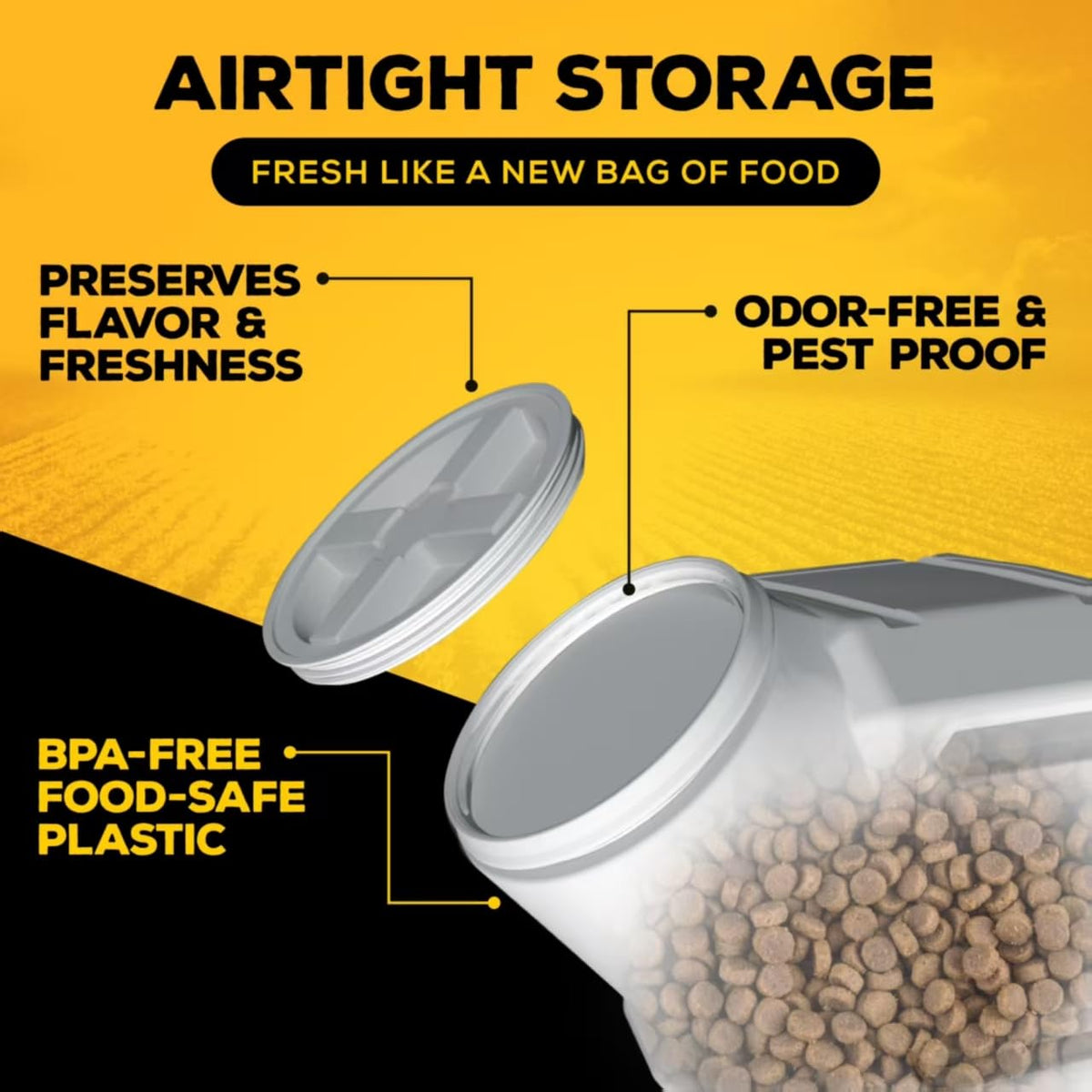 Pet Food Storage Container J354