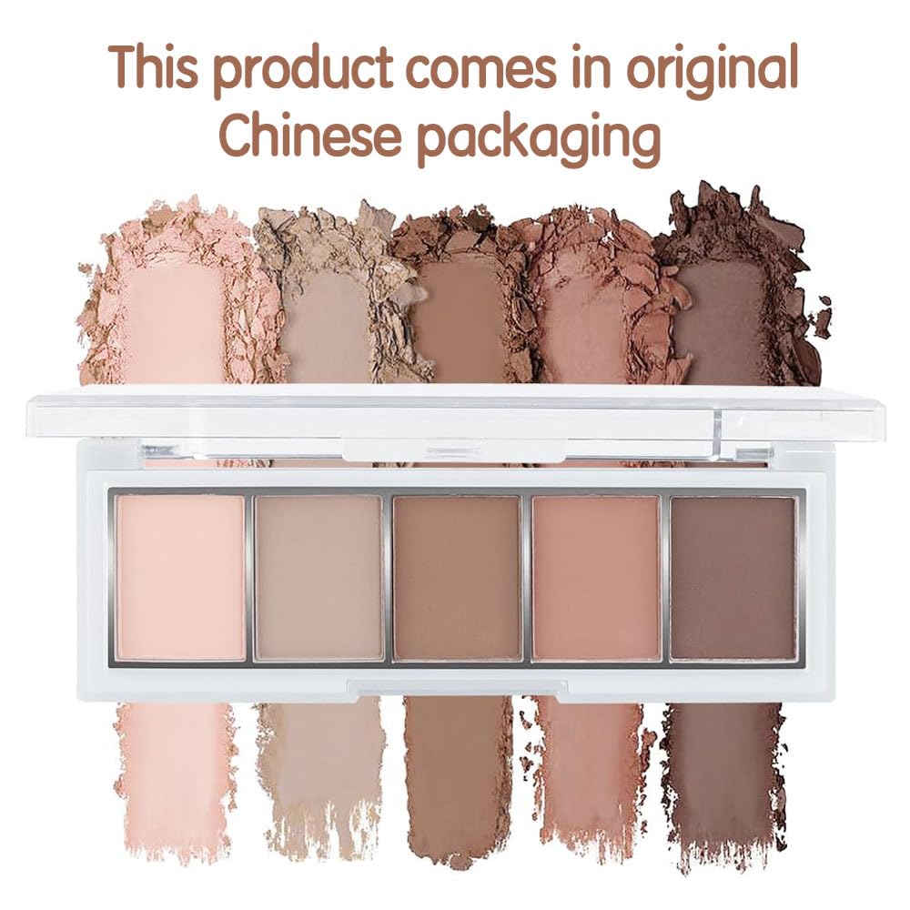 Peach Nude Neutral Matte Eyeshadow Palette X936767