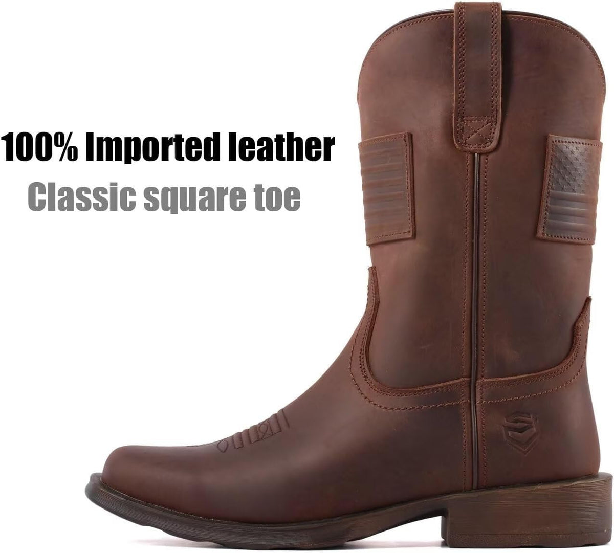 10 Inch Western Cowboy Work Boots C184678