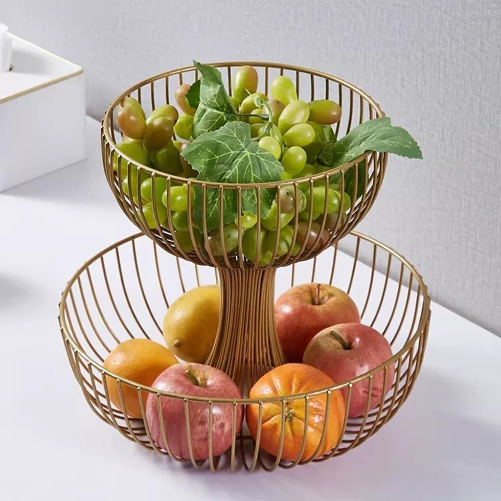 2 Tier Large Capacity Fruit Basket A541