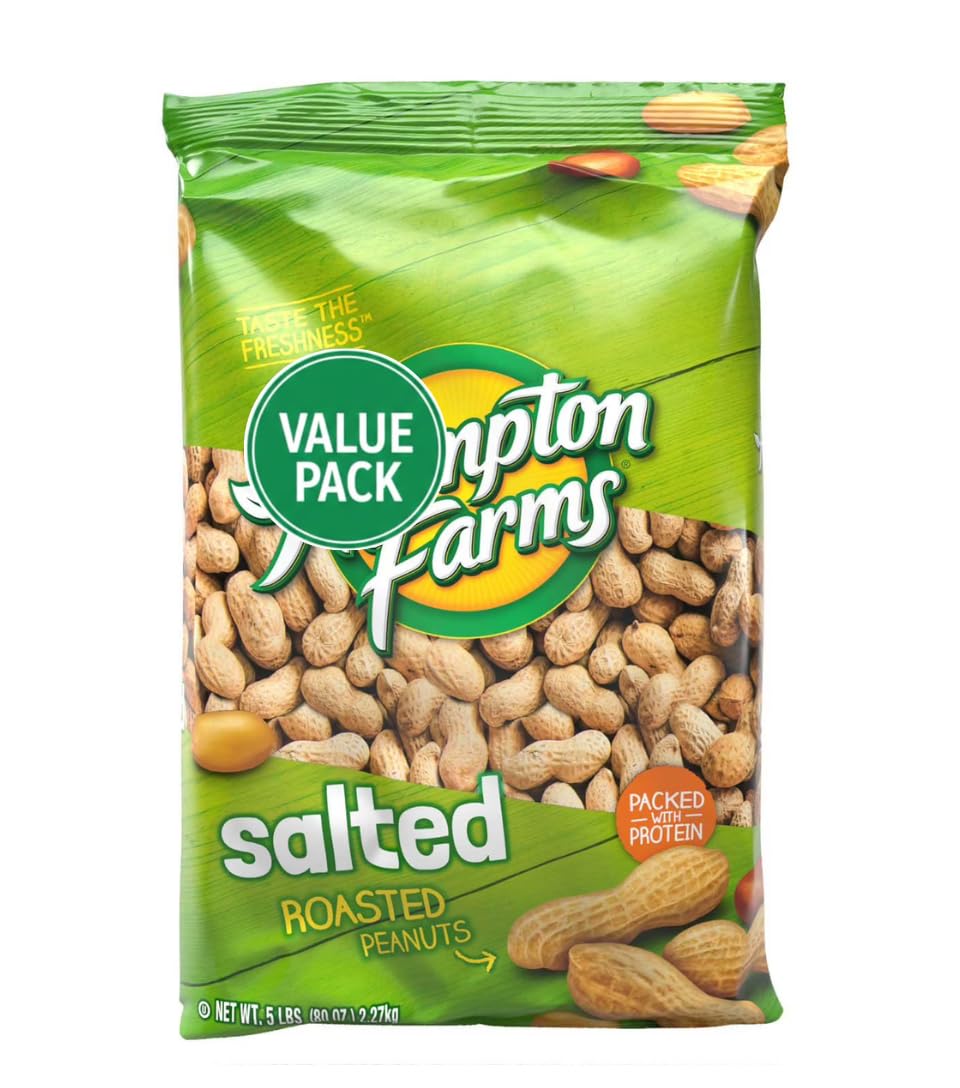 Salted In-Shell Peanuts 5 lb Bag M95005