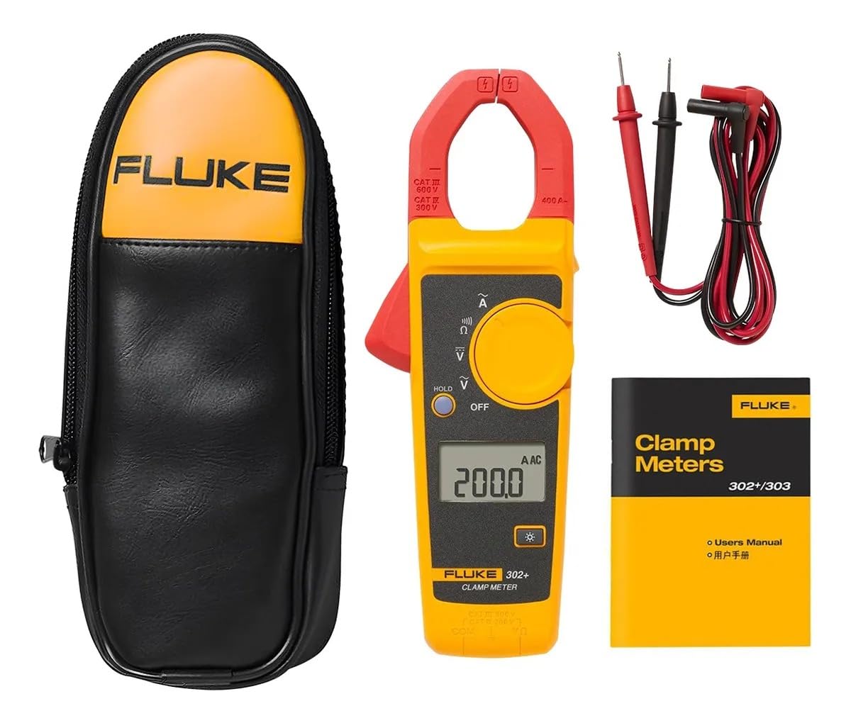 Digital Clamp Meter, 30mm Jaw, 400A AC Current, 600V AC/DC Voltage F438650