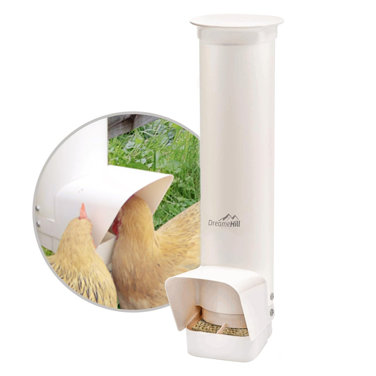 Automatic 7lb PVC Chicken Feeder X2005