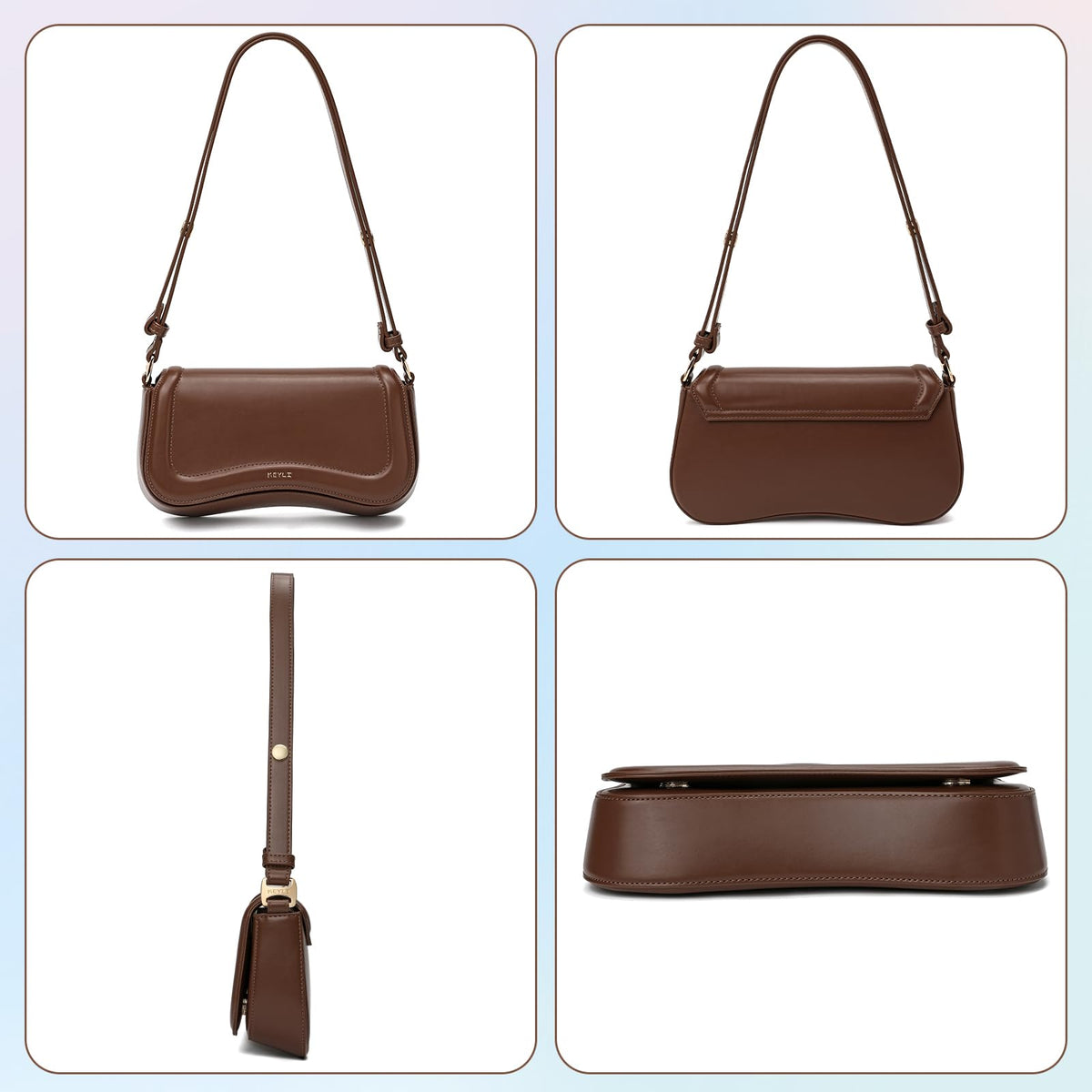 Waterproof Leather Small Shoulder Bag C40362