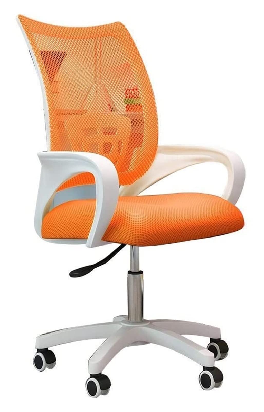 Orange Mesh Back Ergonomic Office Chair T1432