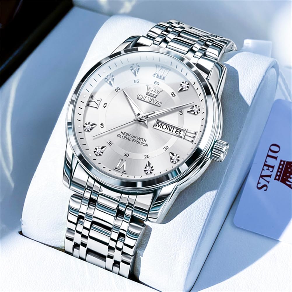 Waterproof Stainless Steel Quartz Dress Watch V822583