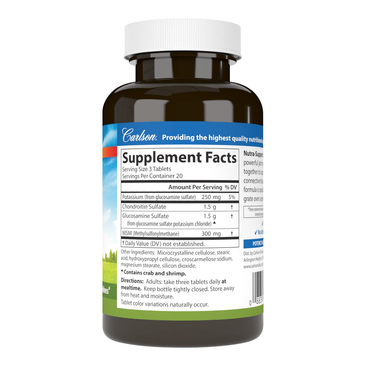 Glucosamine Chondroitin 60 Tablets Q63058