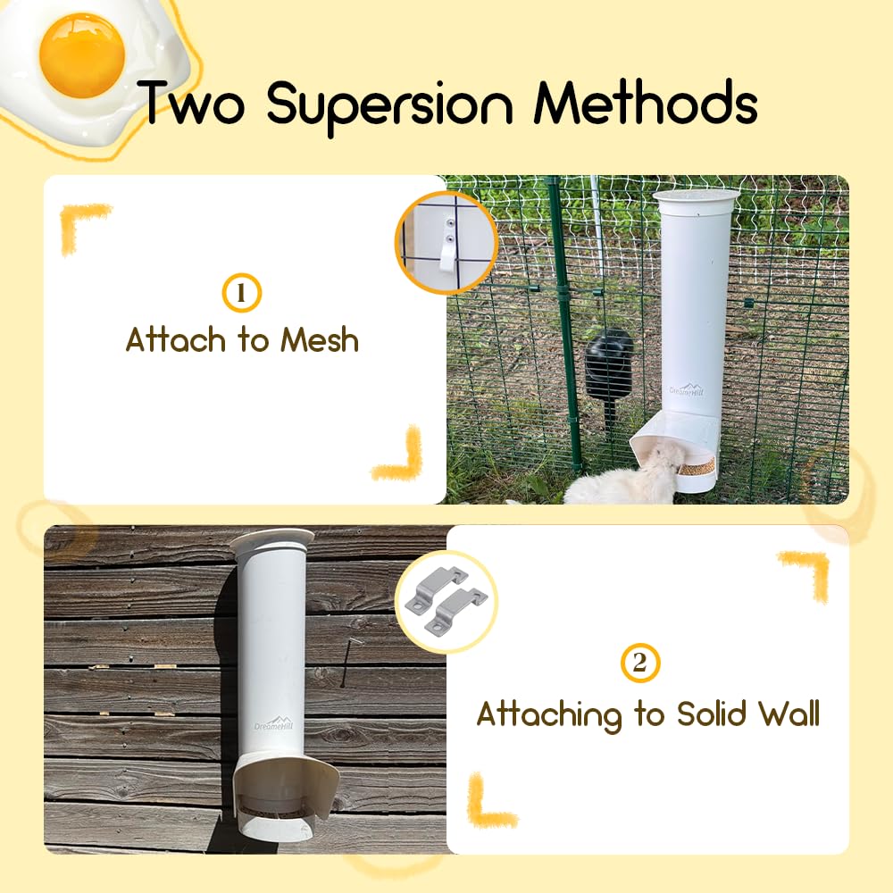 Automatic 7lb PVC Chicken Feeder X2005