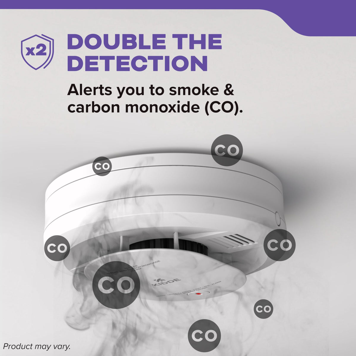 Smoke & Carbon Monoxide Detector, AA Battery-Powered, 3 Pack M7860