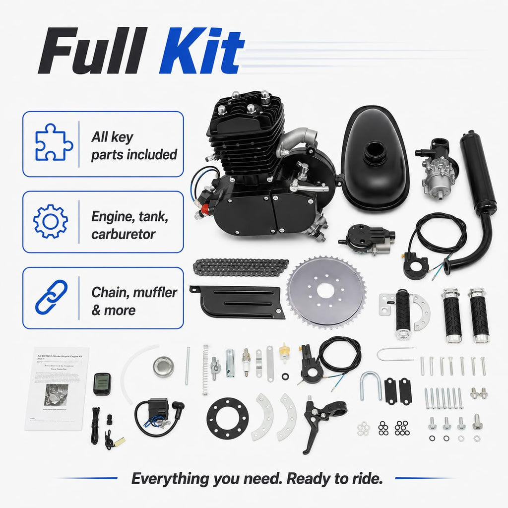 80cc 2 Stroke Bicycle Engine Kit O55512