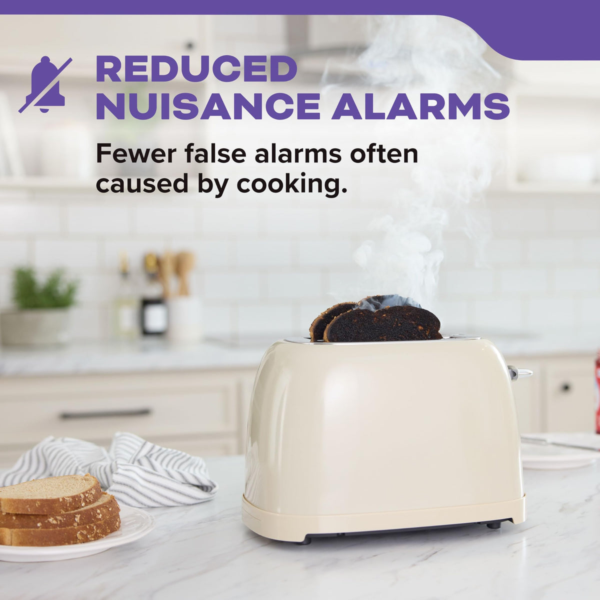 Smoke & Carbon Monoxide Detector, AA Battery-Powered, 3 Pack M7860