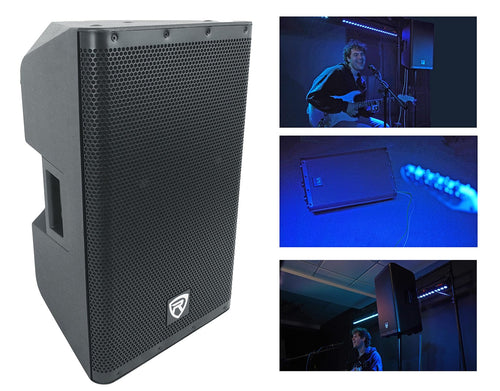 12" Powered DJ Speaker Pair P121