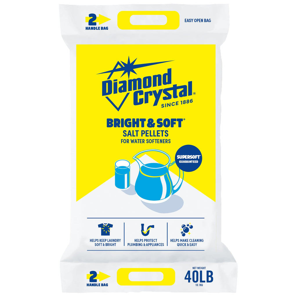 3 Pack Water Softener Salt Pellets, 40 Pounds G5111