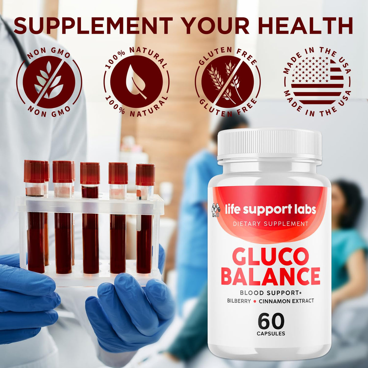 3 Pack 180 Capsules Blood Health Pills T185571
