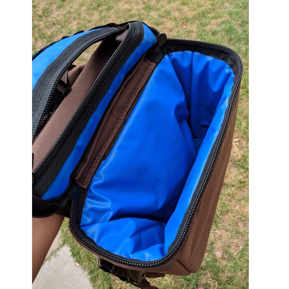 Insulated Leakproof Saddle Bag with Cantle Bag and Straps I38566