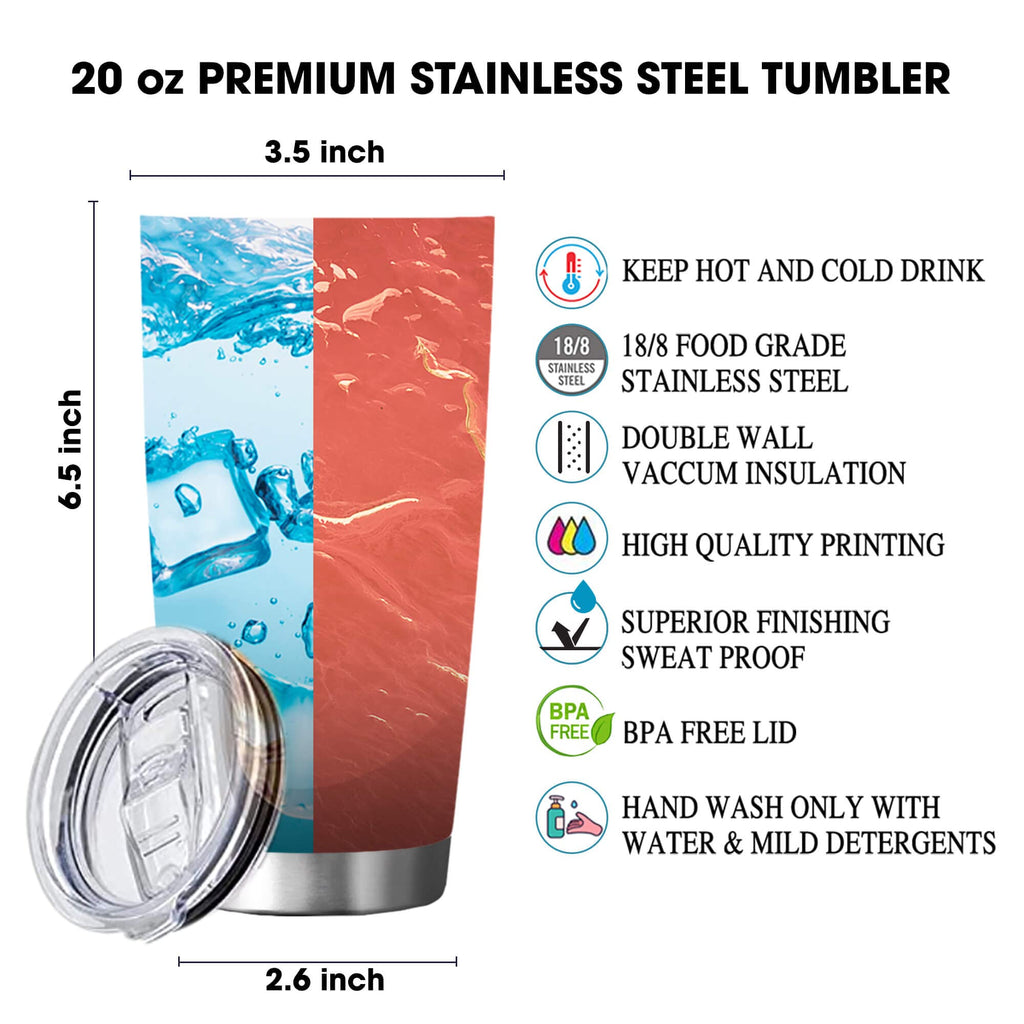 20oz Stainless Steel Tumbler Cup M47605