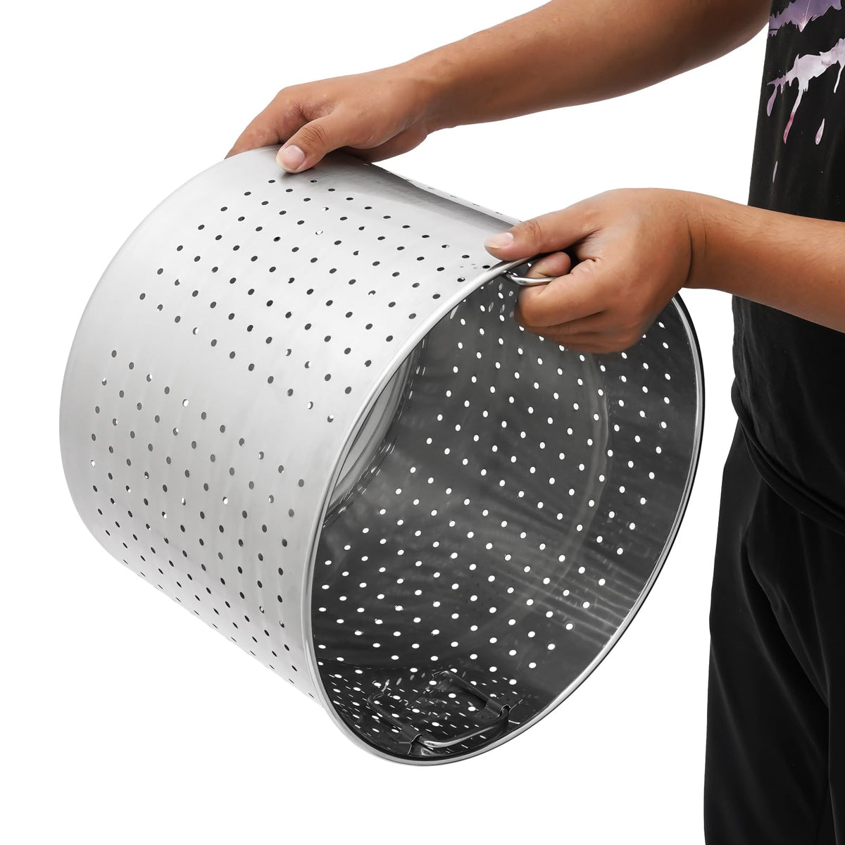 Stainless Steel 40L Stockpot with Basket Lid R44145