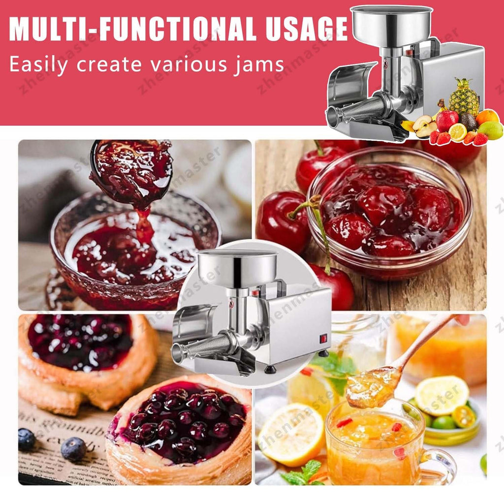 450W Stainless Steel Electric Tomato Strainer B344