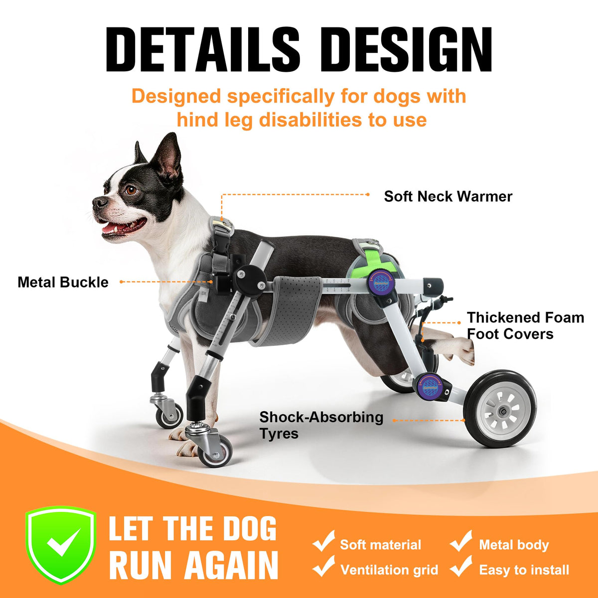 Dog Wheelchair for Small Dogs Z201075