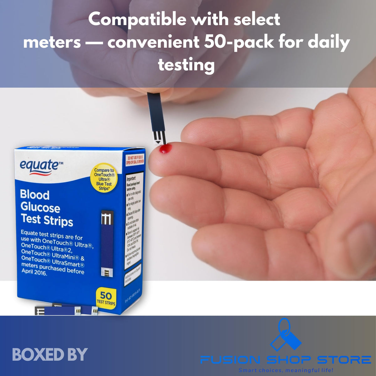 Blood Sugar Test Strips 50ct G787