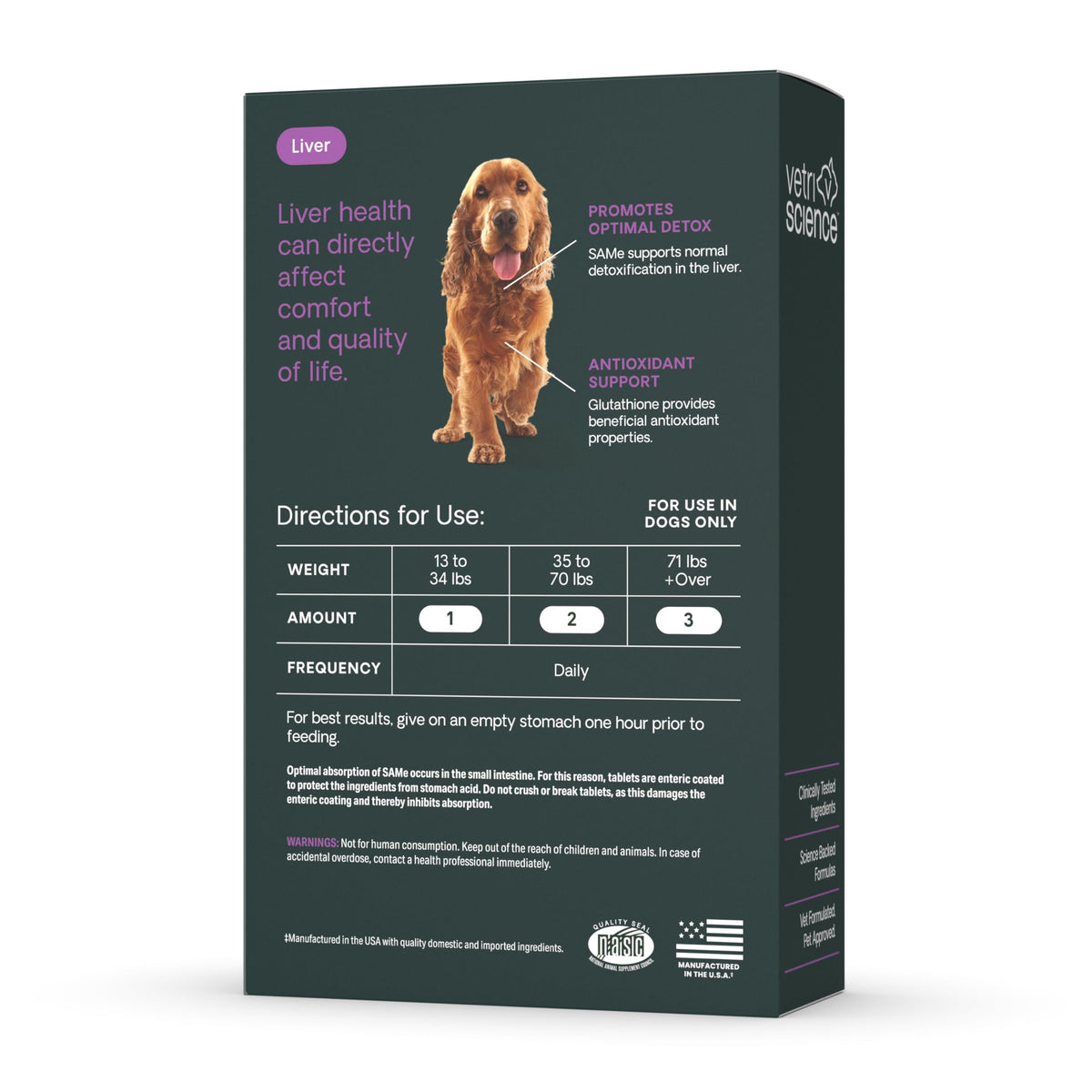 Liver Health Tablets for Dogs 30 Count F12536