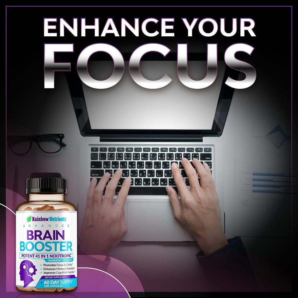 120 V Capsules Brain Support Supplement with DMAE R235