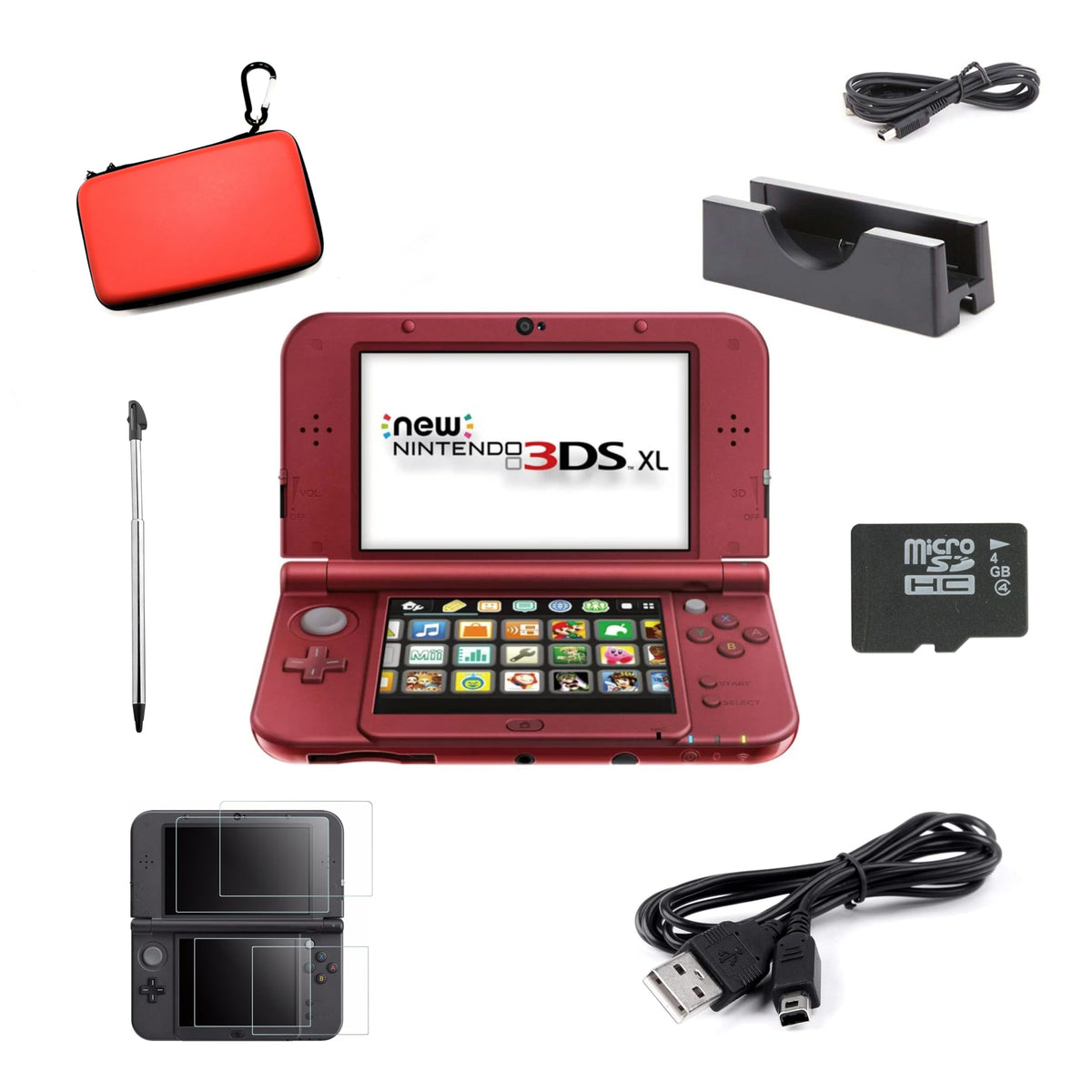 Red New 3DS XL F5824