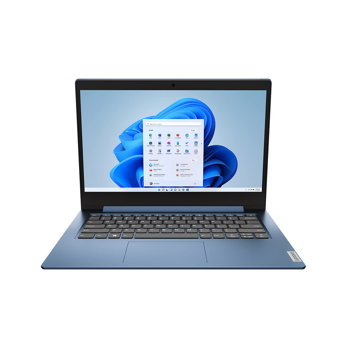 14" HD Laptop Intel Celeron N4020 4GB RAM 64GB Storage Ice Blue W914838