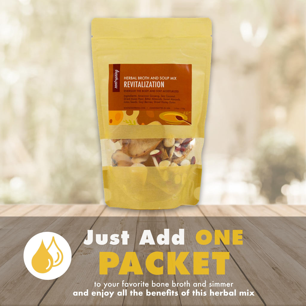 Chinese Herbal Soup Mix Packet 4 to 6 Servings Q561