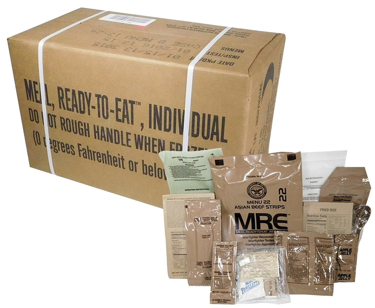 12 Meals Military Surplus Meal Ready to Eat X749