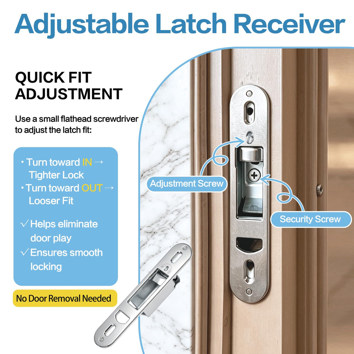 Lock and Receiver Kit E612711