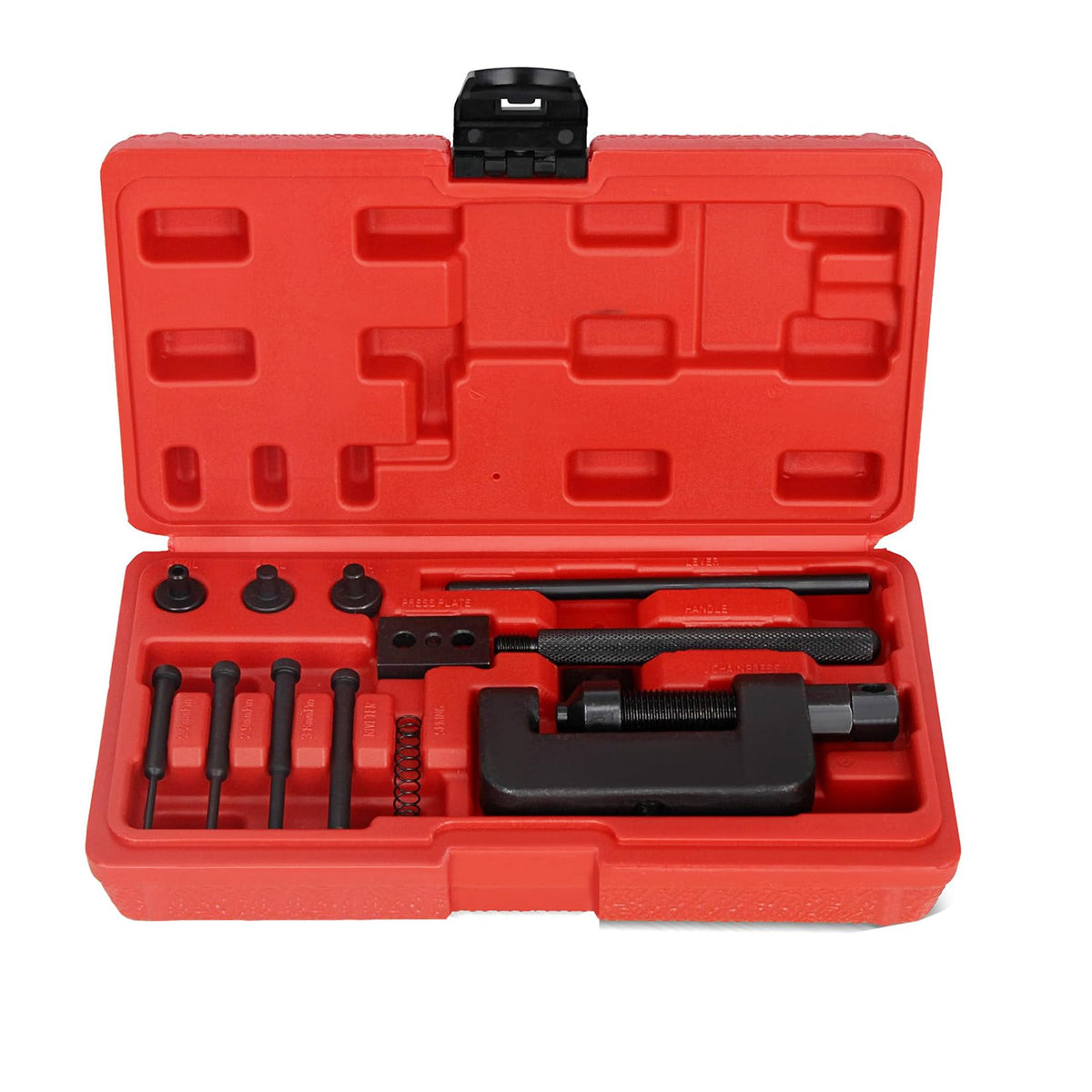 13 Pc Motorcycle Chain Breaker and Riveting Tool Kit D541884