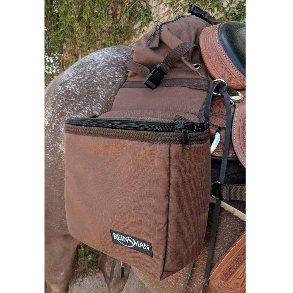 Insulated Leakproof Saddle Bag with Cantle Bag and Straps I38566