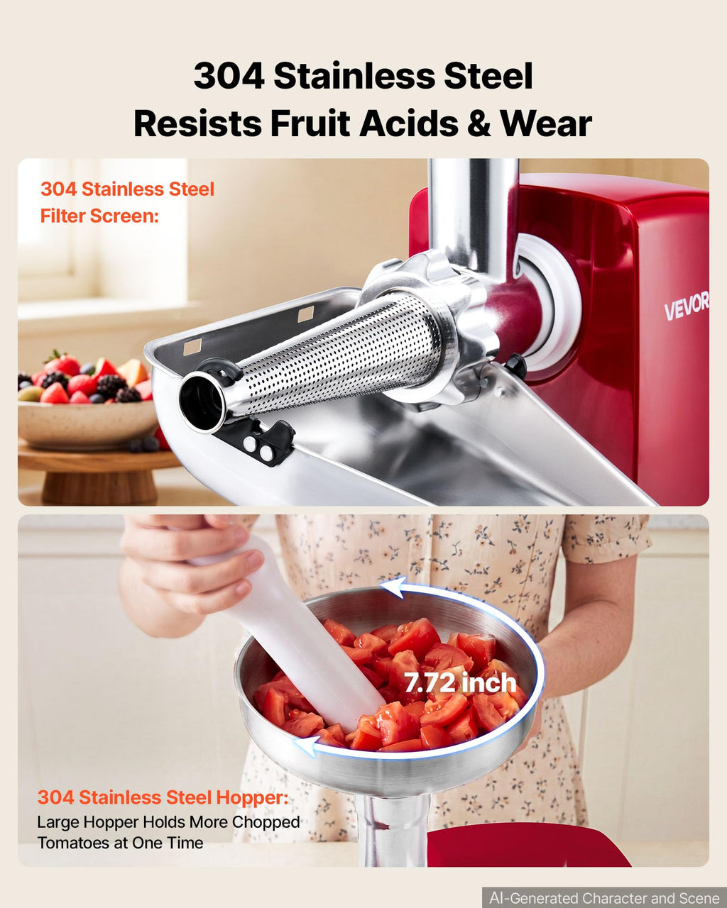 Electric Tomato Strainer 800W K93765