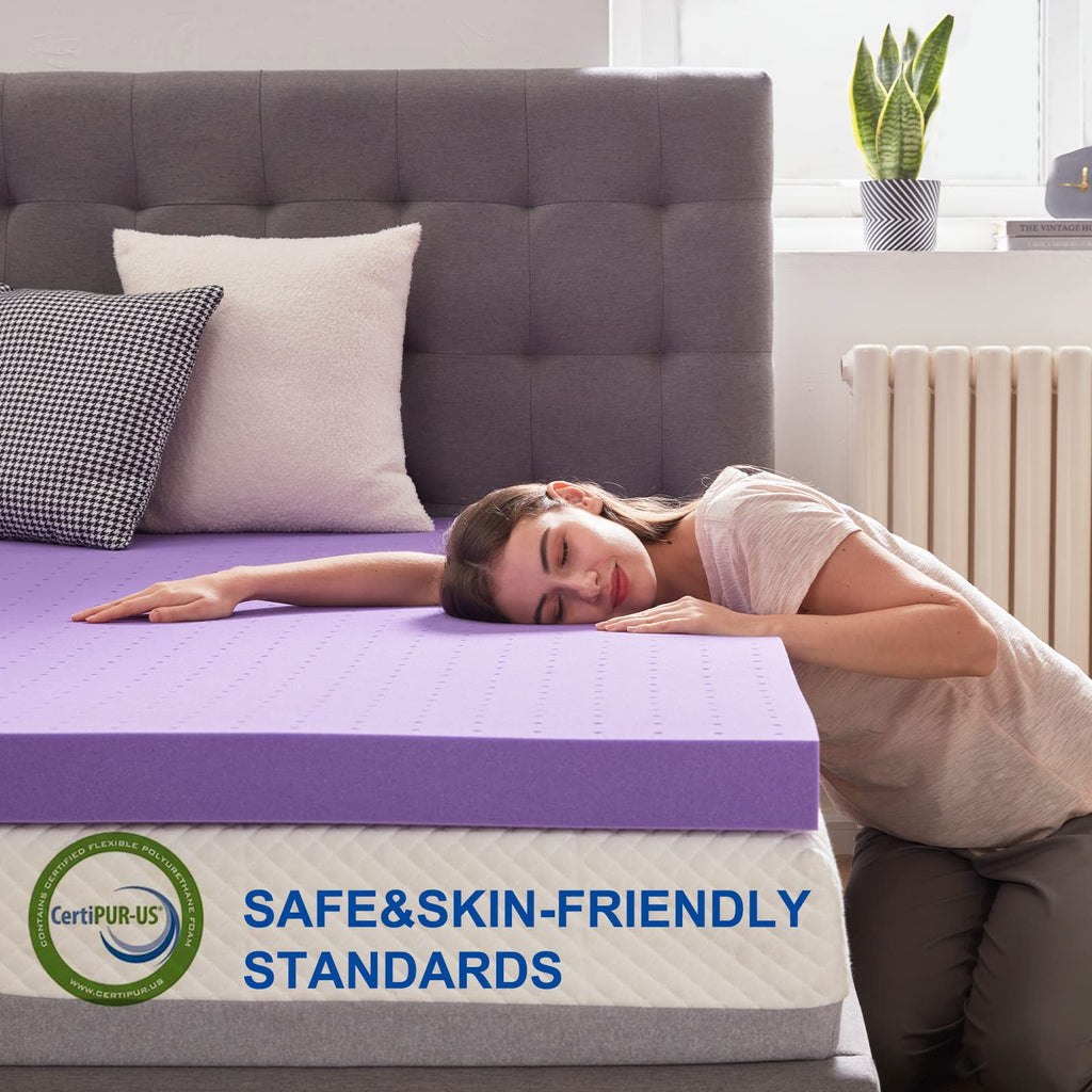 3 Inch Gel Memory Foam Mattress Topper Twin Size W362