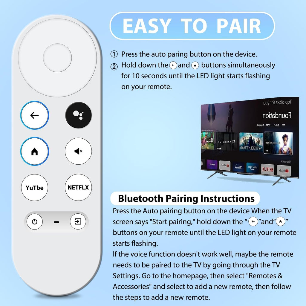 Replacement Remote for Google Chromecast C8242