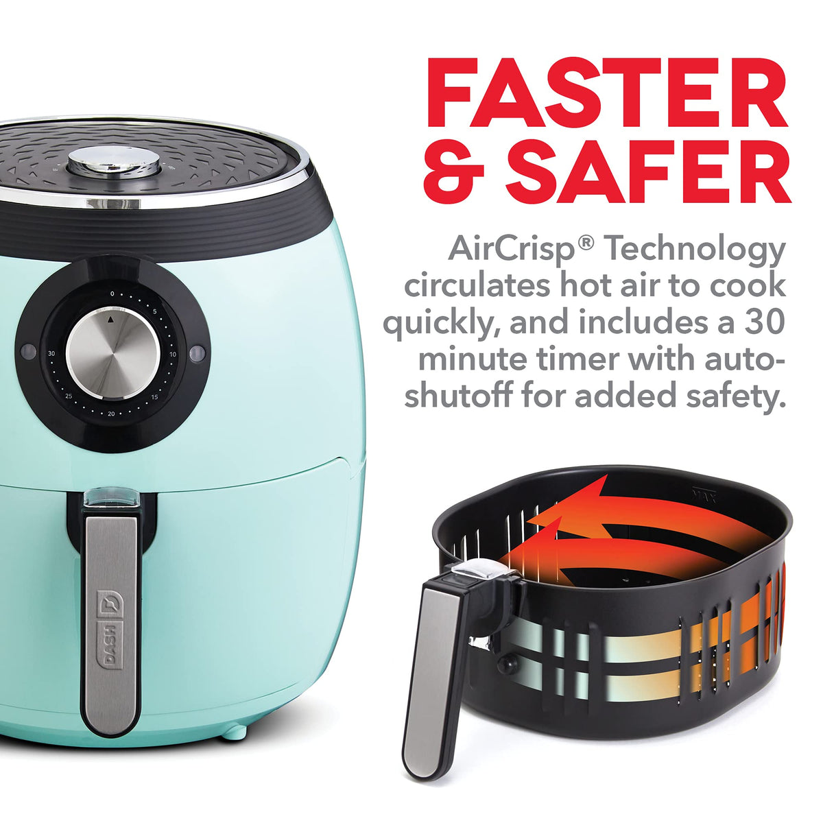 6 Quart Nonstick Air Fryer C32725