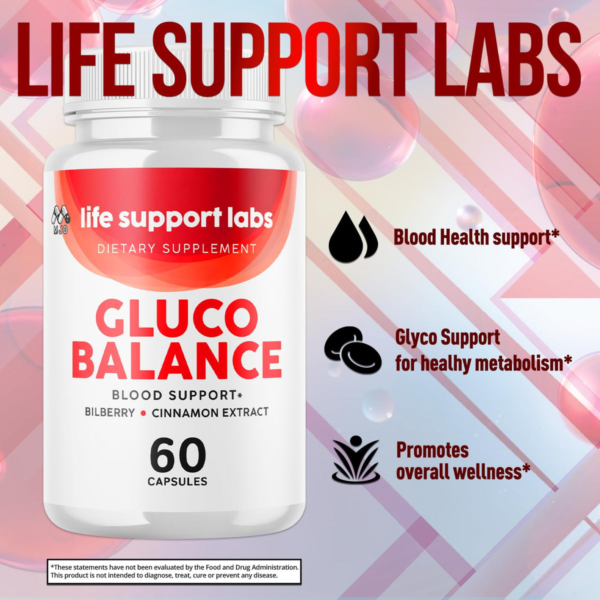 3 Pack 180 Capsules Blood Health Pills T185571