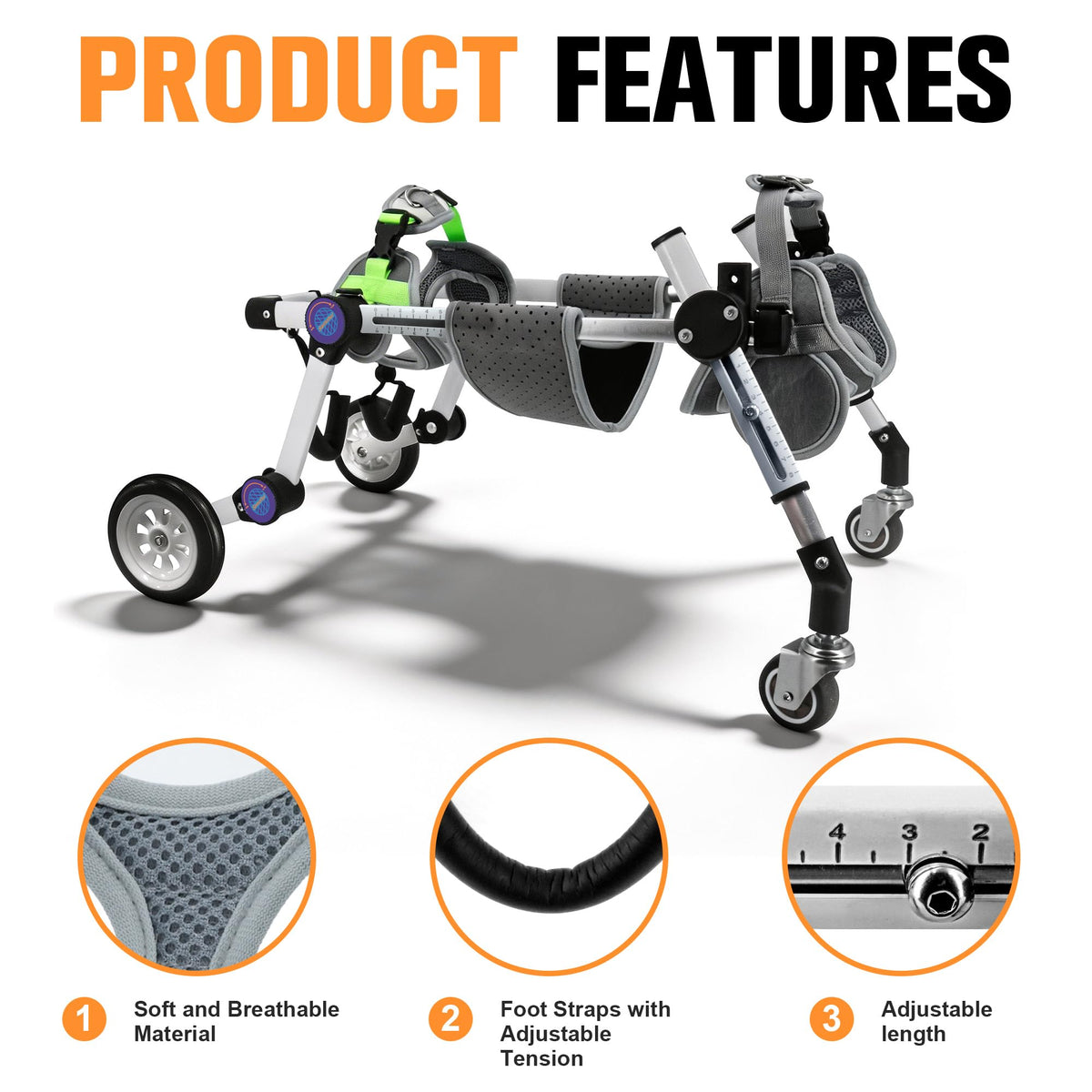 Dog Wheelchair for Small Dogs Z201075
