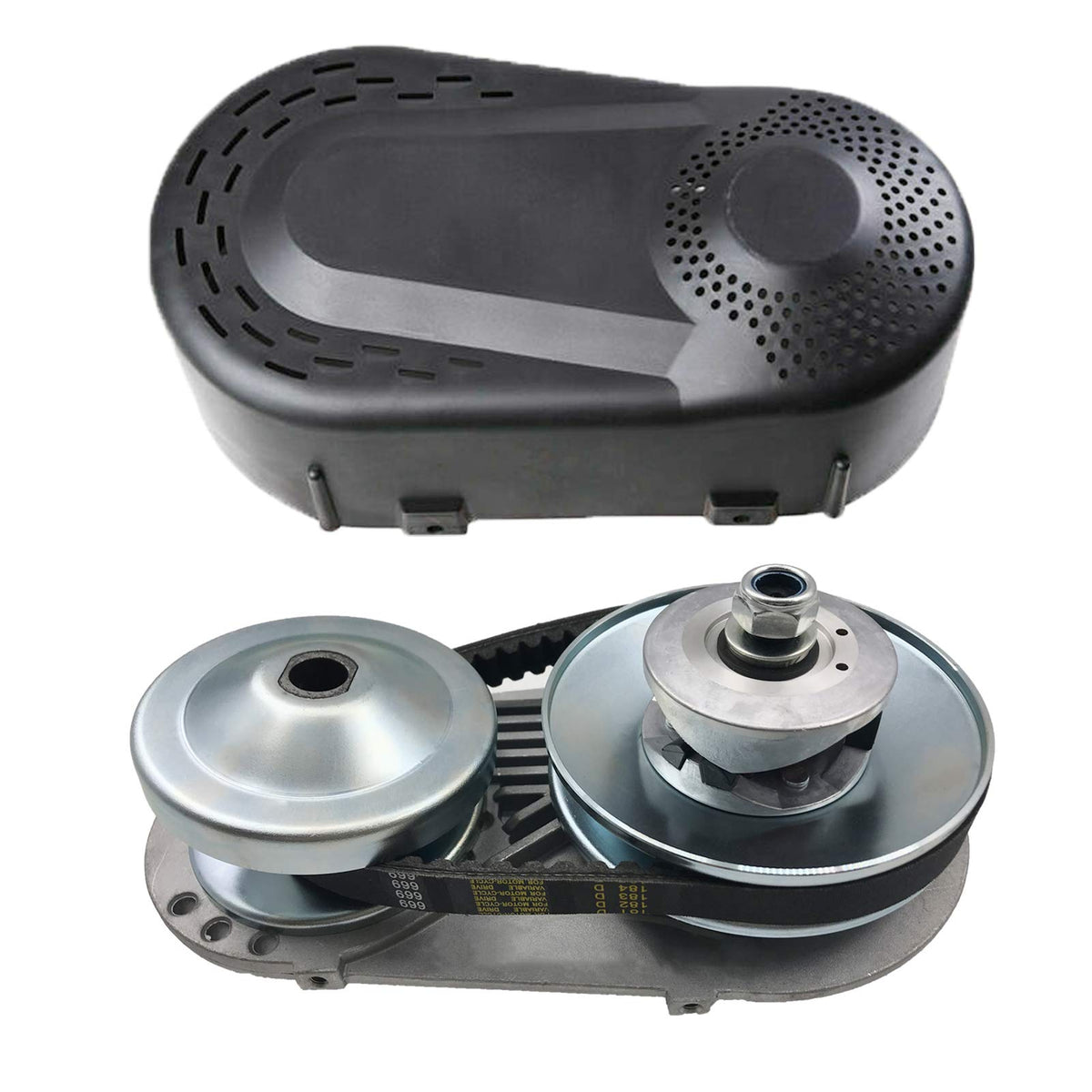 1 Inch Torque Converter Go Kart Pulley Kit with 10T #40 41 and 12T #35 Sprocket R602027