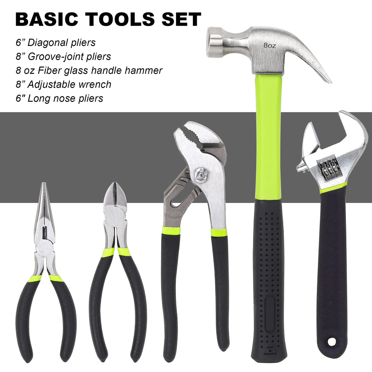 215-Piece Home Repairing Tool Set with 12-Inch Bag L439