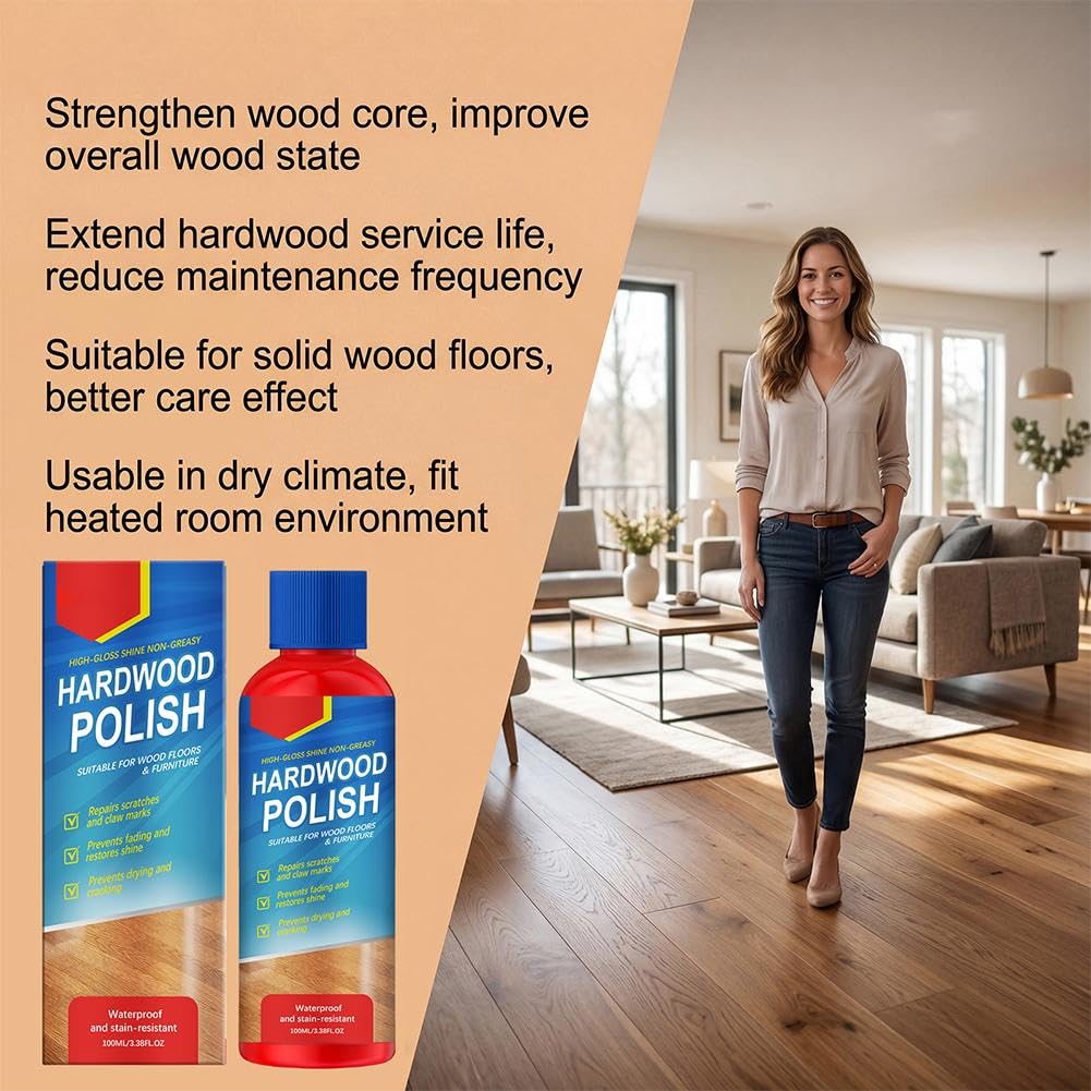 High-Gloss Wood Floor Polish K56966