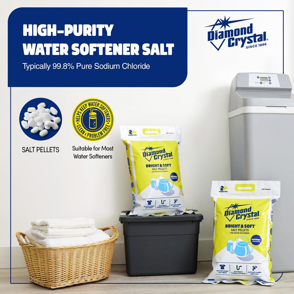 3 Pack Water Softener Salt Pellets, 40 Pounds G5111